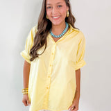Yellow Oversized Shirt