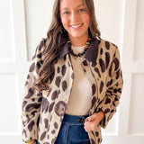 Woven Barn Jacket - Oatmeal