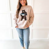 Bear With Salmon Sweater