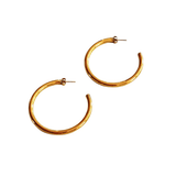 2" Gold C - Hoop