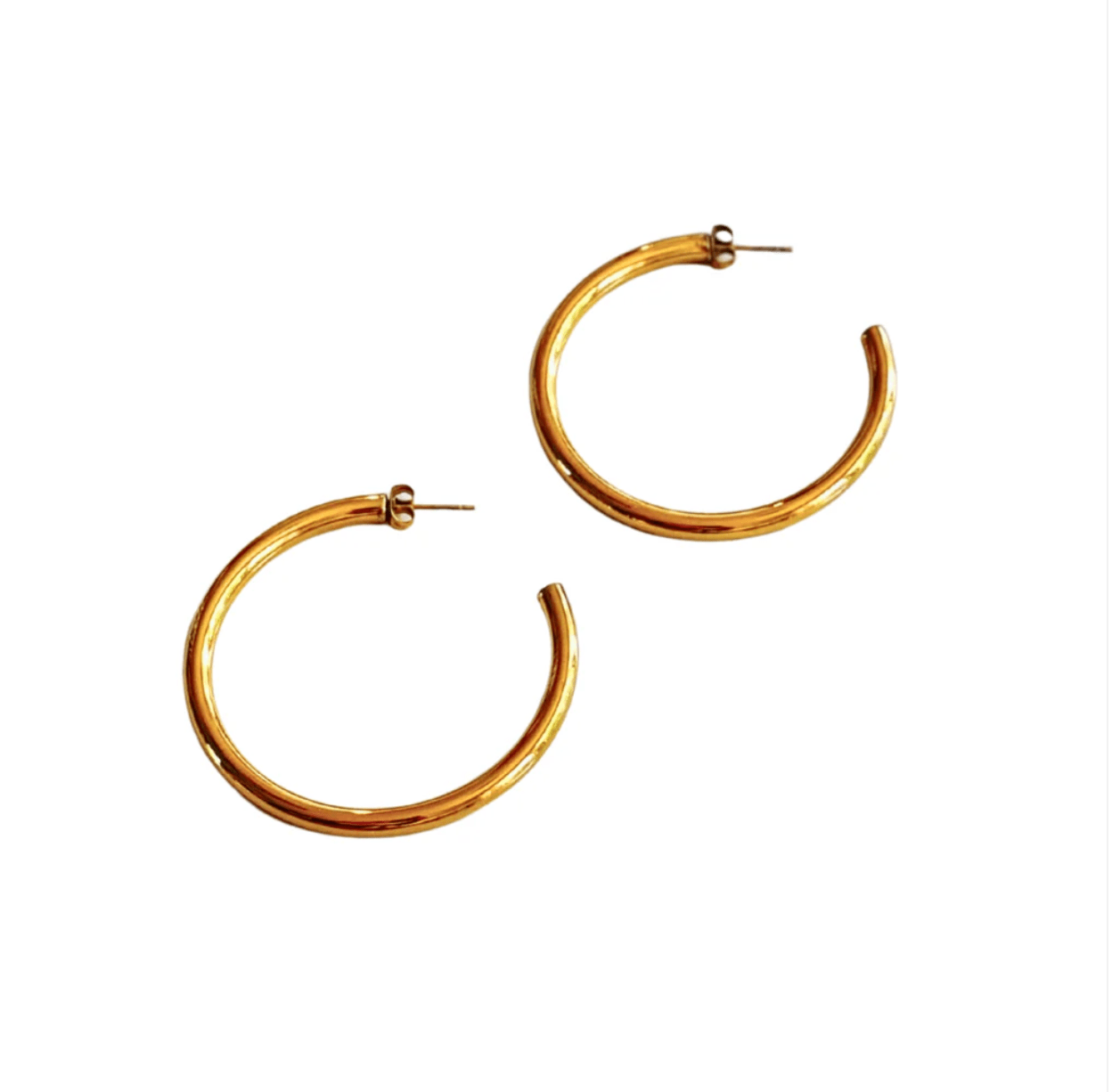 2" Gold C - Hoop
