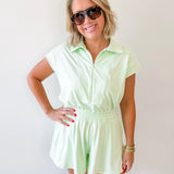 Collar Tennis Romper