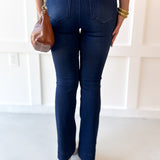 28" Slim Boot Wide Hem Seam Jean