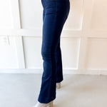 28" Slim Boot Wide Hem Seam Jean