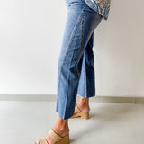 28" Straight Leg with Seam Details Jean