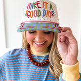 "Make it a Good Day” Dotty Hat