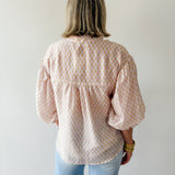 Floral Block Tencel Top