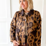 Woven Barn Jacket - Toffee