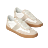 Dixie Platform Lace-up Sneakers - Beige
