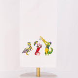 Mardi Gras Band Hand Towel