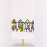 Mardi Gras Parade Hand Towel