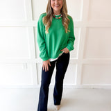 Always On Crew Sweater - Green