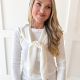 Knitted Knotted Shawl