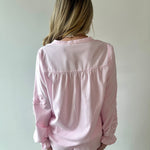 3D Floral Embroidered Motif Blouse