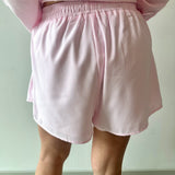 3D Floral Embroidered Motif Skort