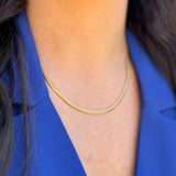 3mm Gold Herringbone Chain - 20"