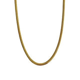 3mm Gold Herringbone Chain - 20"