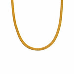3mm Gold Herringbone Chain