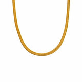 3mm Gold Herringbone Chain