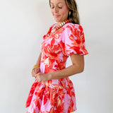 Cammie Lavender Print Dress
