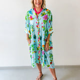 Batwing Flowy Fit Dress