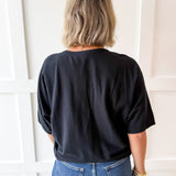 Lightweight Comfy Top - Black