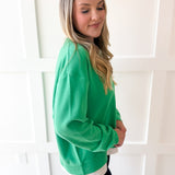Always On Crew Sweater - Green