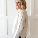 Dog Outline Graphic Sweater