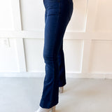 28" Slim Boot Wide Hem Seam Jean