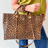 Missy Tote - Leopard