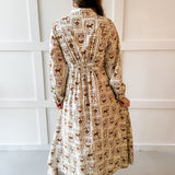 Equestrain Vintage Printed Dress