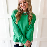 Always On Crew Sweater - Green