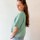 Golf Icon Striped Knit Top