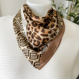 Abstract Leopard print Scarf