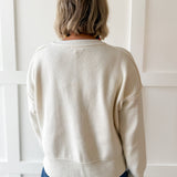 Dog Outline Graphic Sweater