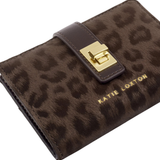 Orin Twist Lock Wallet - Leopard