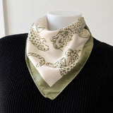 Green Leopard Scarf