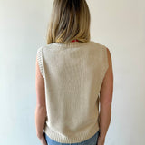 Bow Dog Sweater Vest