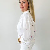 Cocktail Details Buttoned Shirt