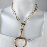 87960 Horsebit Chain Necklace