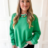 Always On Crew Sweater - Green