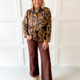 Woven Barn Jacket - Toffee