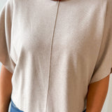 Sleeveless Knit Top - Oatmeal