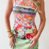 Football Scenic Print Dress