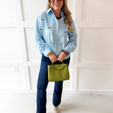 Duck Button Down Shirt - Blue