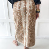 Deer Print Skirt