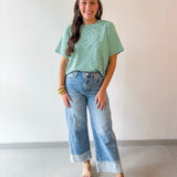 Golf Icon Striped Knit Top