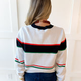 Bold Stripe Cardigan