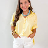 Yellow Oversized Shirt