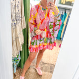 Tiered Airy Flow Dress